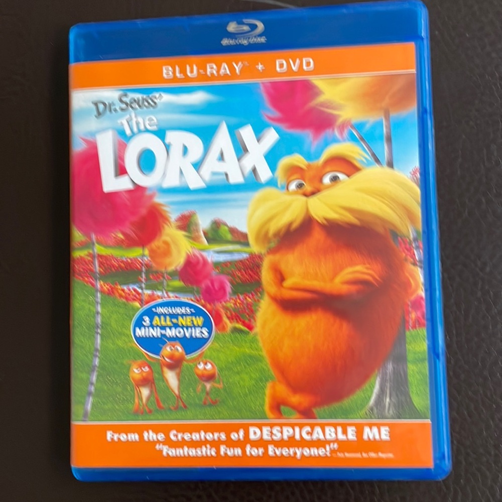 Dr. Seuss, the Lorax, Blu-ray, DVD